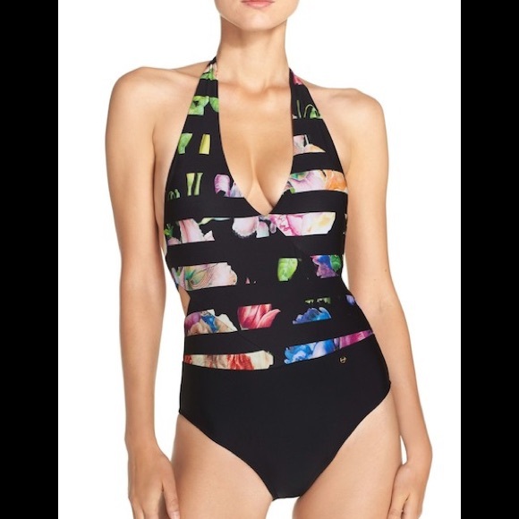 Ted Baker Other - Ted Baker Wrenar Floral Swimsuit sz 3 = 8-10